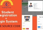 Student Registration + Login System PHP Project in PHP | Free Source Code