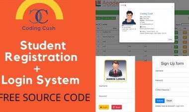 Student Registration + Login System PHP Project in PHP | Free Source Code