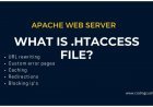 What is .htaccess? Apache Web Server