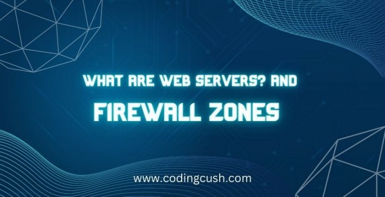What are Web Servers and Firewall Zones?