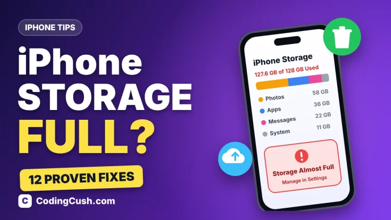 iPhone Storage Full? 12 Proven Ways to Free Up Space Fast
