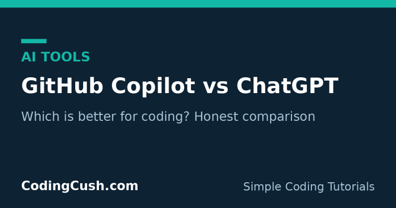 GitHub Copilot vs ChatGPT: Which Is Better for Coding?