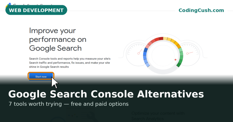 Google Search Console Alternatives: 7 Tools Worth Trying in 2026