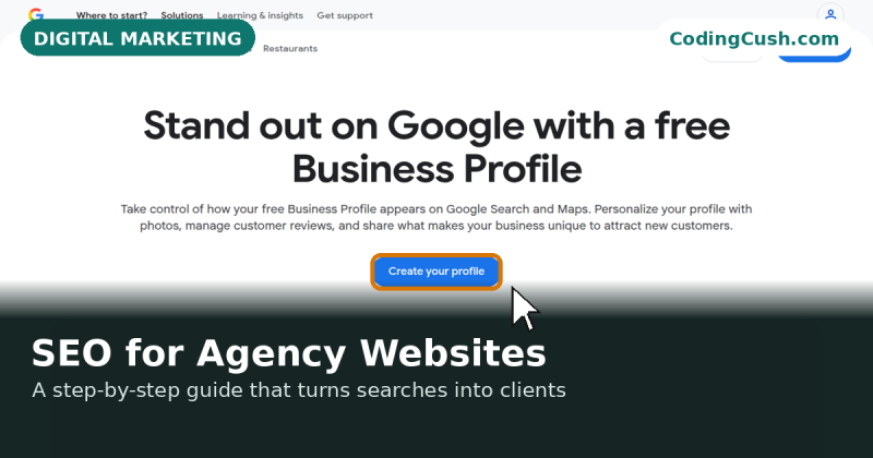 SEO for Agency Websites: A Practical Step-by-Step Guide (With Examples)