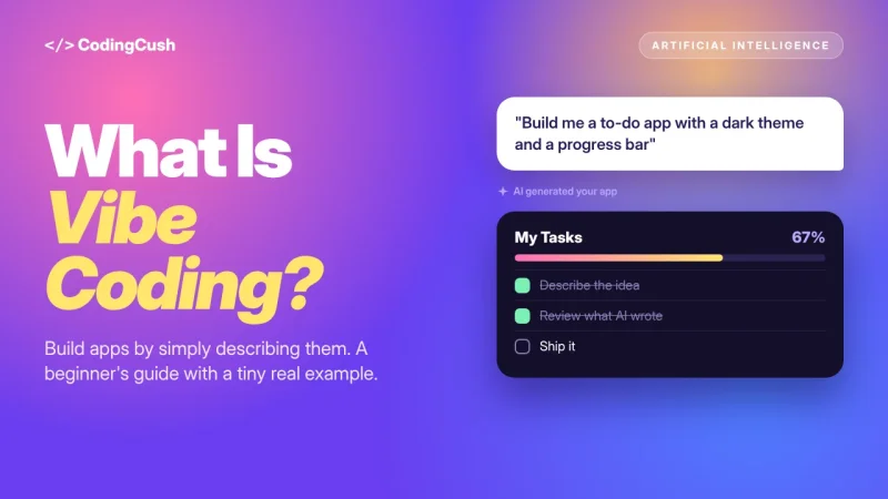 What Is Vibe Coding? A Beginner's Guide to Building Apps by Describing Them