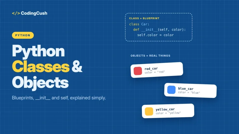 Python Classes and Objects Explained with Simple Examples