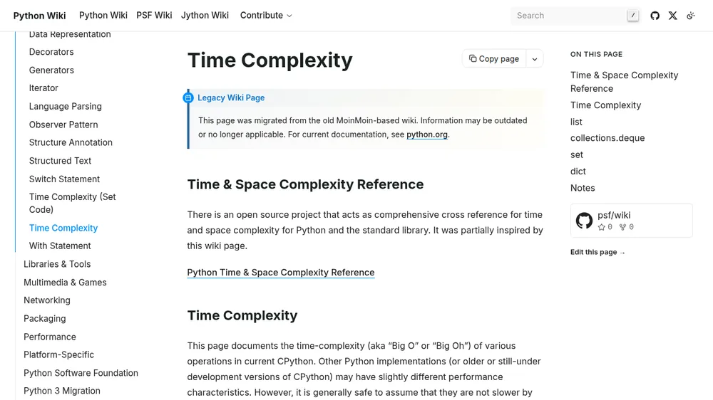 Khan Academy asymptotic notation lesson page — a real screenshot of the official free lesson