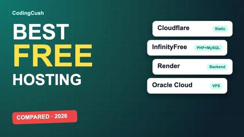 Best Free Web Hosting Providers in 2026: PHP, Static & Backend Compared