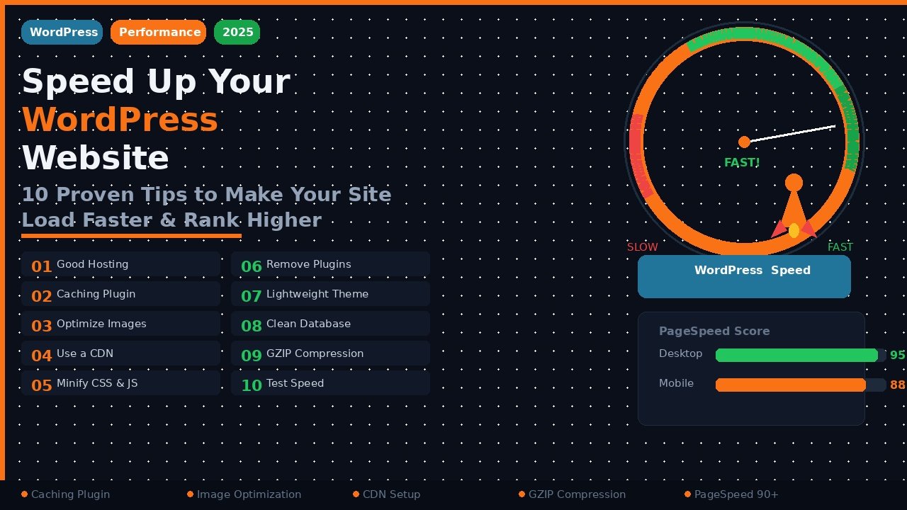 How to Speed Up Your WordPress Website: 10 Proven Tips
