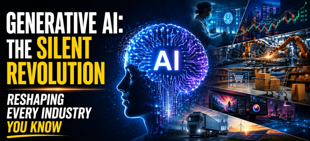 Generative AI: The Silent Revolution Reshaping Every Industry You Know